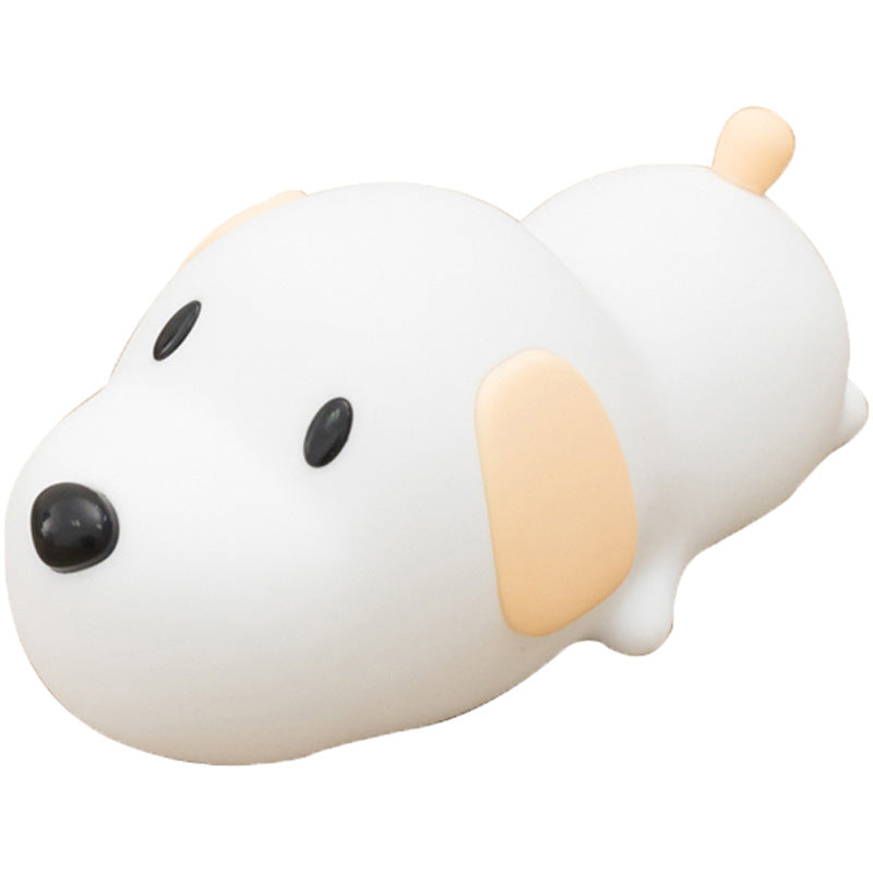 Lámpara de dormir con forma de PERRO, hermosa lampara de noche para niños, batería y USB