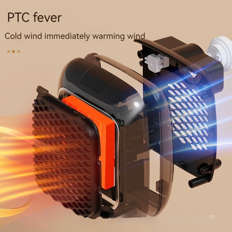 Calefactor de aire caliente,  artefacto de calor para ser montado en la pared