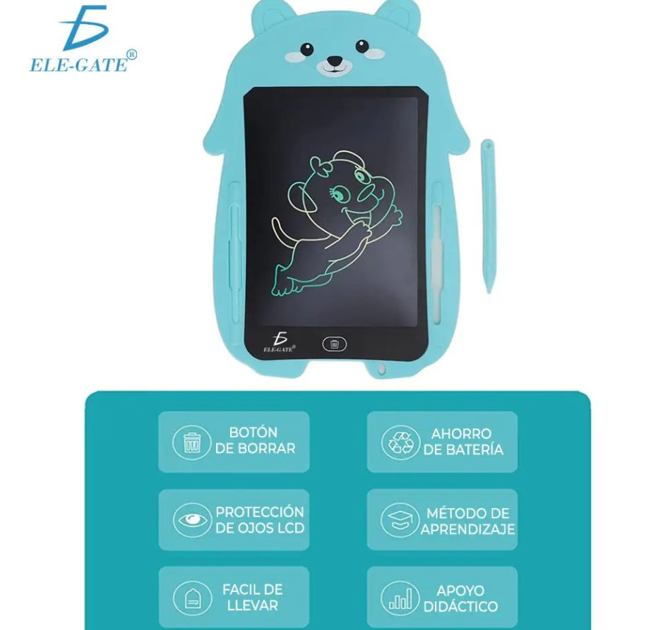 Pantalla digital para niños, dibujar y crear fácilmente