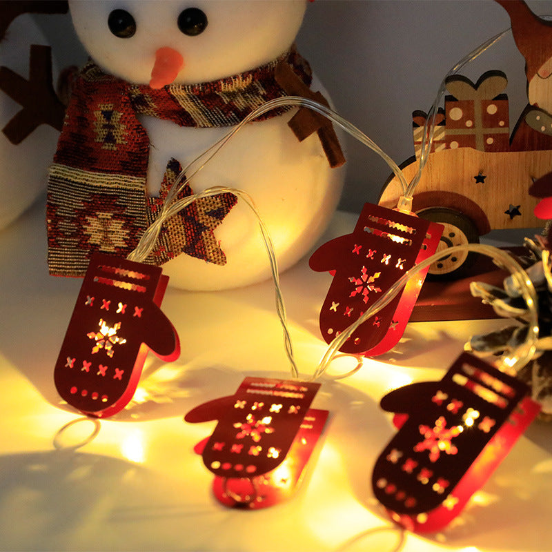 Luces LED Navideñas 🎄 – ¡Papá Noel, Renos y Muñecos de Nieve Iluminan tu Hogar!