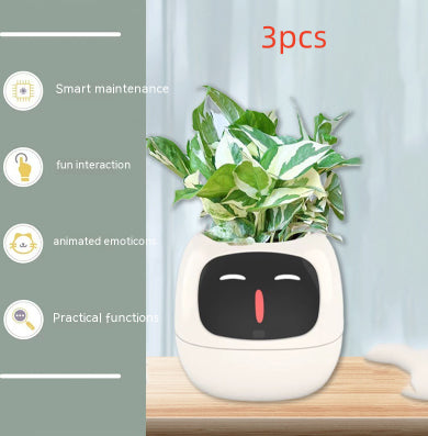 Maceta Inteligente Interactiva | Monitor de Planta con Sensores y Pantalla