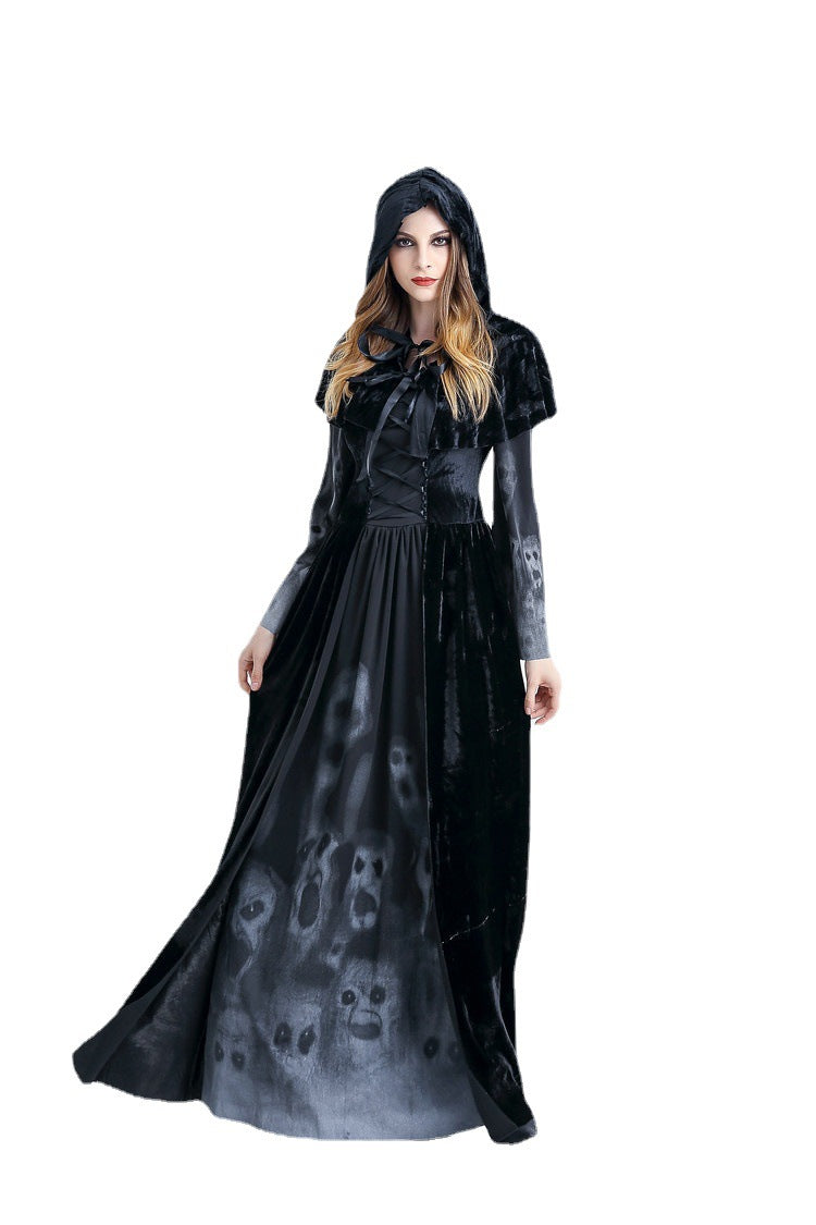 Vestido de vampiro de moda de Halloween para mujer