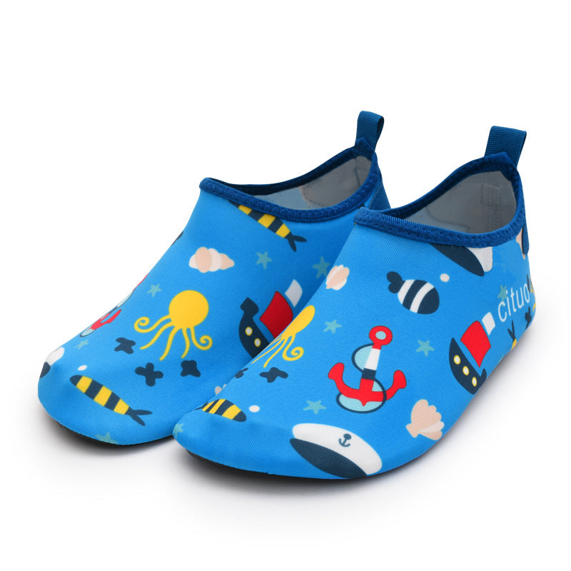 Zapatos de playa para niños, zapatos de buceo, snorkel, calcetines de playa, tenis de agua para niños