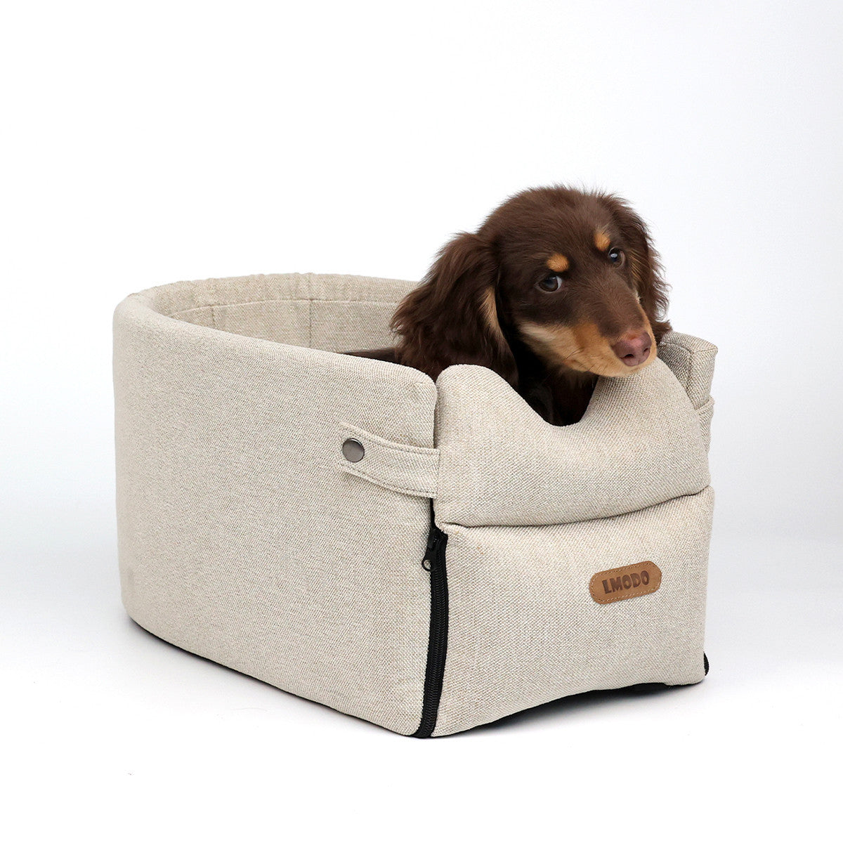 Asiento de coche para perros Car Central, cama portátil para perros pequeños y gatos, bolsa de seguridad