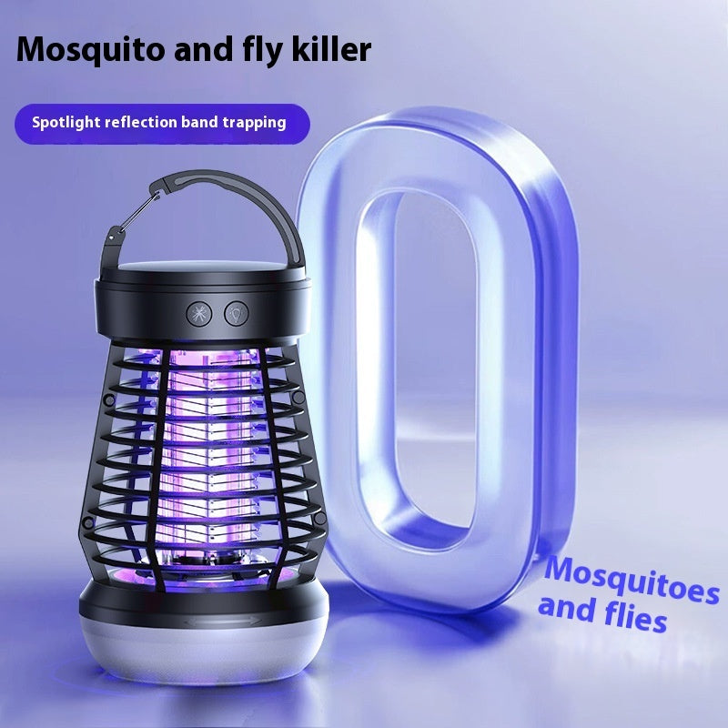 🦟 Lámpara Mata Mosquitos Recargable USB 2 en 1 – Luz Nocturna y Trampa Eléctrica