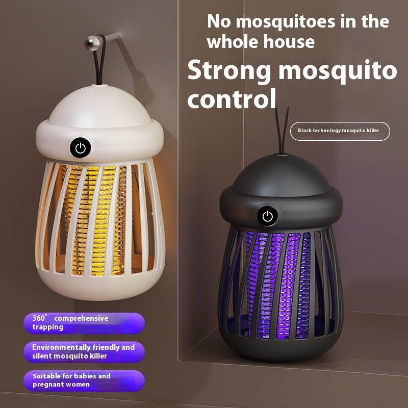 Lámpara Mata Mosquitos Recargable USB – Silenciosa, Segura y Efectiva