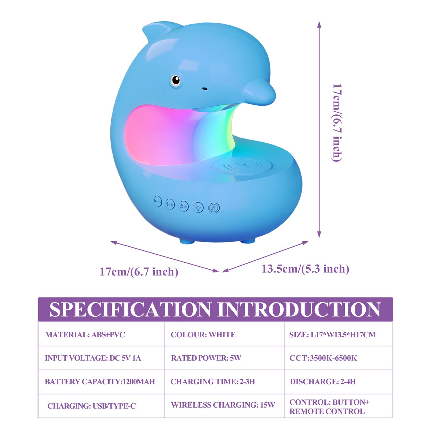 Lámpara de Escritorio con Luz Ambiental y Control Remoto | Diseño Moderno 5W