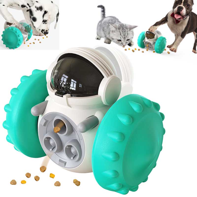 Juguetes para perros y gatos, comida lenta, equilibrio interactivo, coche multifuncional, desarrollo divertido