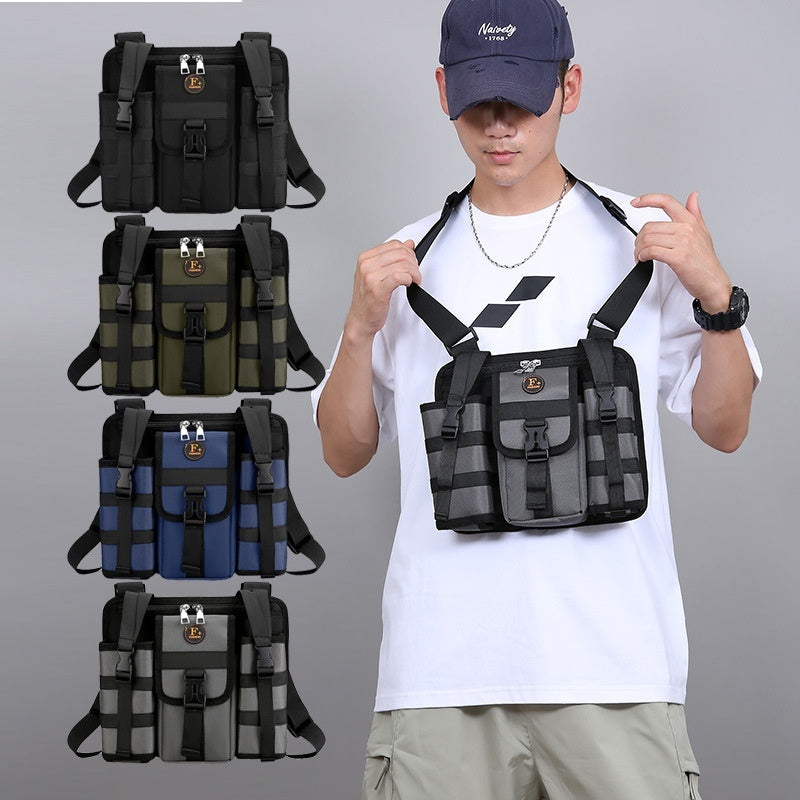 Bolso Bandolera Masculino Impermeable – Liviano, Antibacterial y de Alta Capacidad