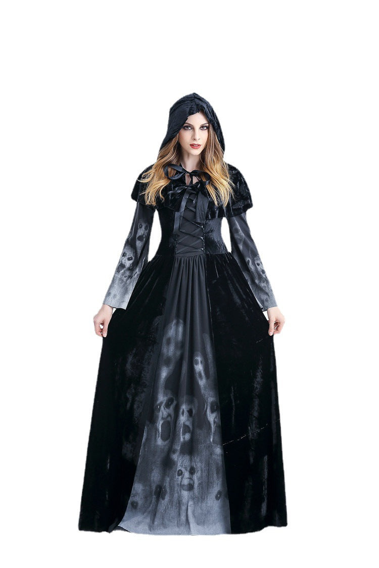 Vestido de vampiro de moda de Halloween para mujer