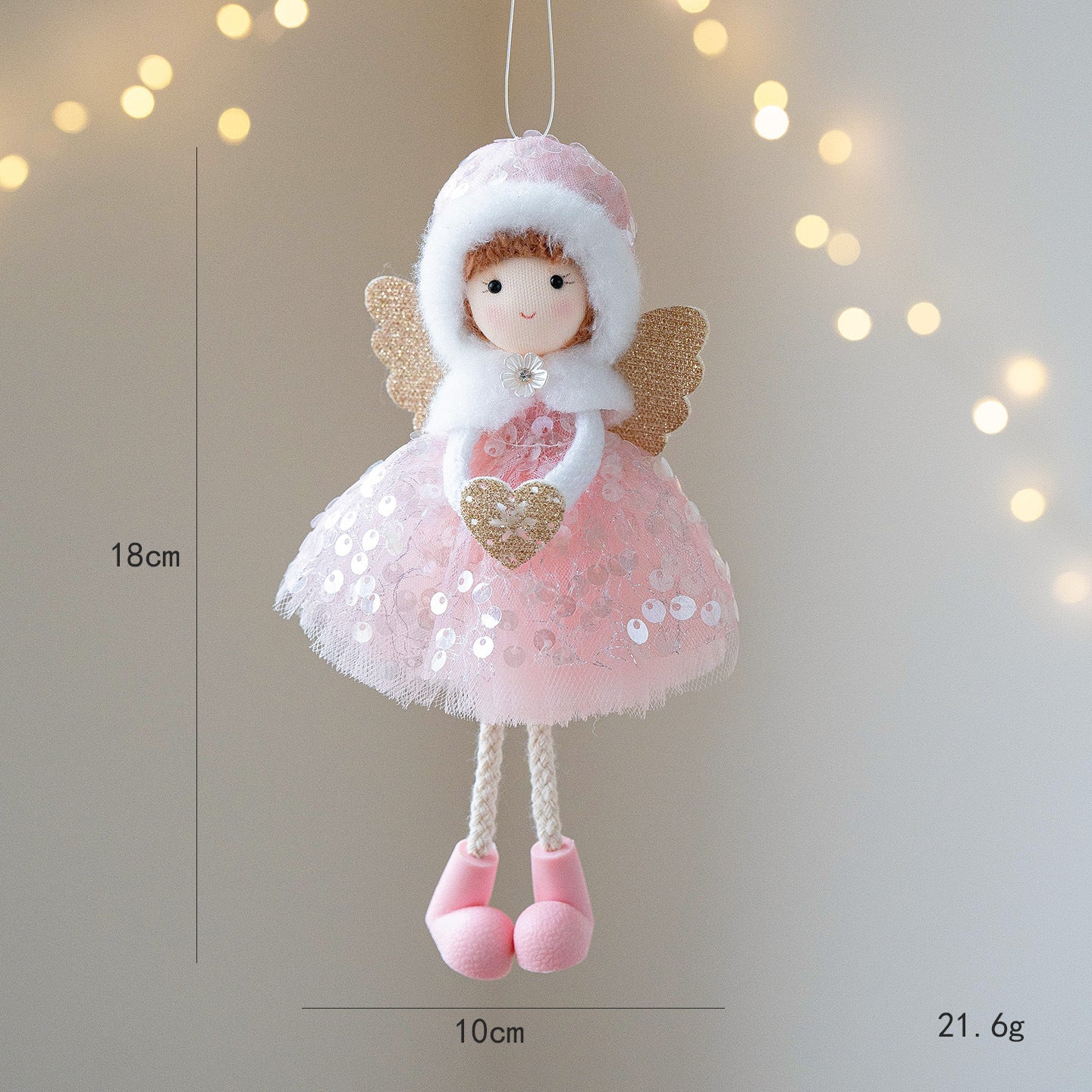 Ángel de Invierno 👼 – Magia, Elegancia y Luz para tu Navidad