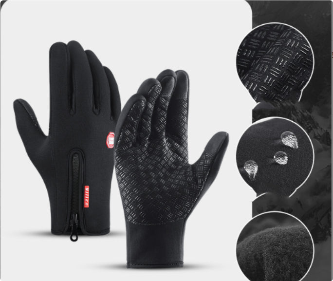 Guantes Térmicos Antideslizantes de Polar – Ideales para Ciclismo y Frío