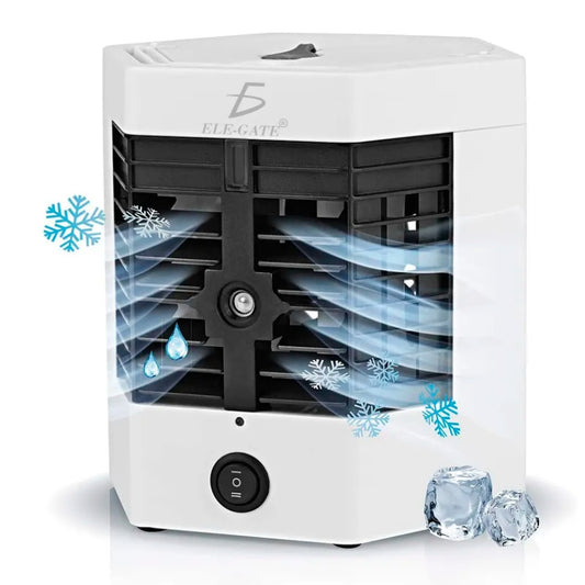 Humidificador y ventilador enfriador de aire con cable USB