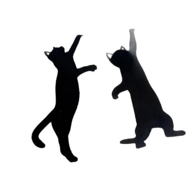 Marcapáginas Metálico con figura de Gato – Set de 5