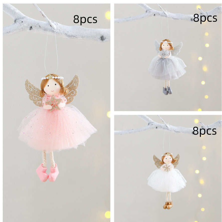 Ángel de Invierno 👼 – Magia, Elegancia y Luz para tu Navidad
