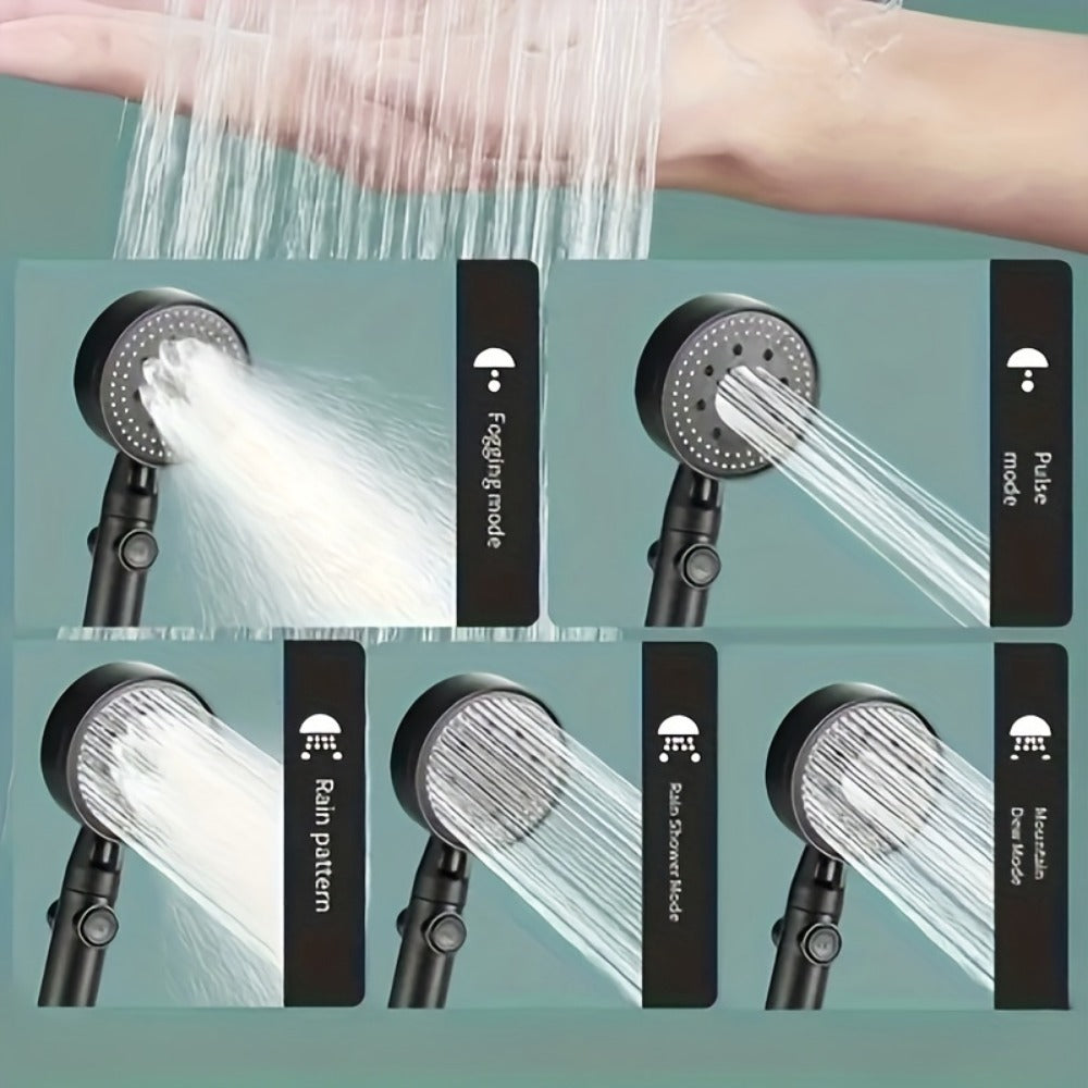 Teléfono Ducha de mano para RV, ajustable sin perforaciones, con gancho de pared universal.