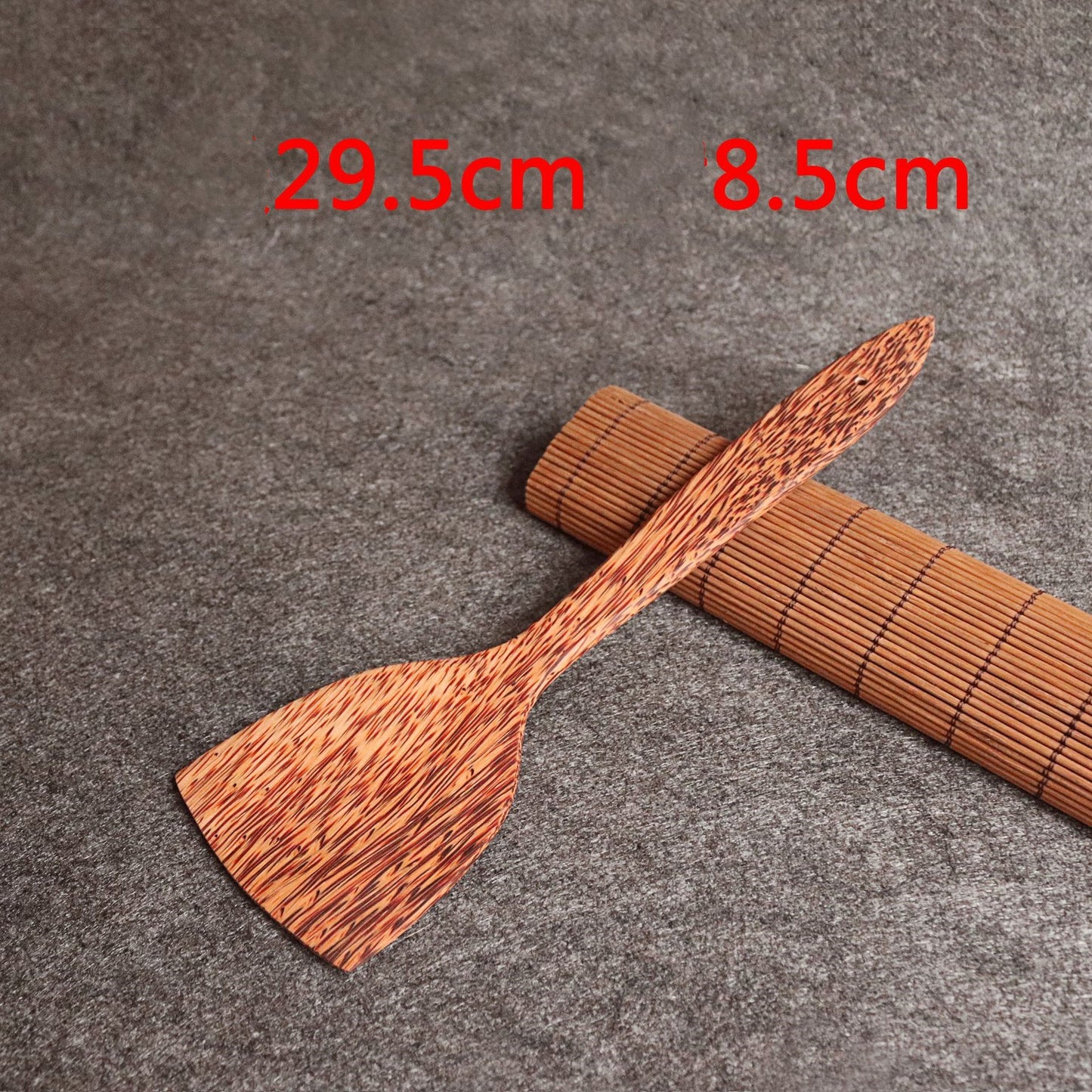 Tazón Artesanal de Coco con Utensilios de Madera – Set Natural para Cocina y Decoración