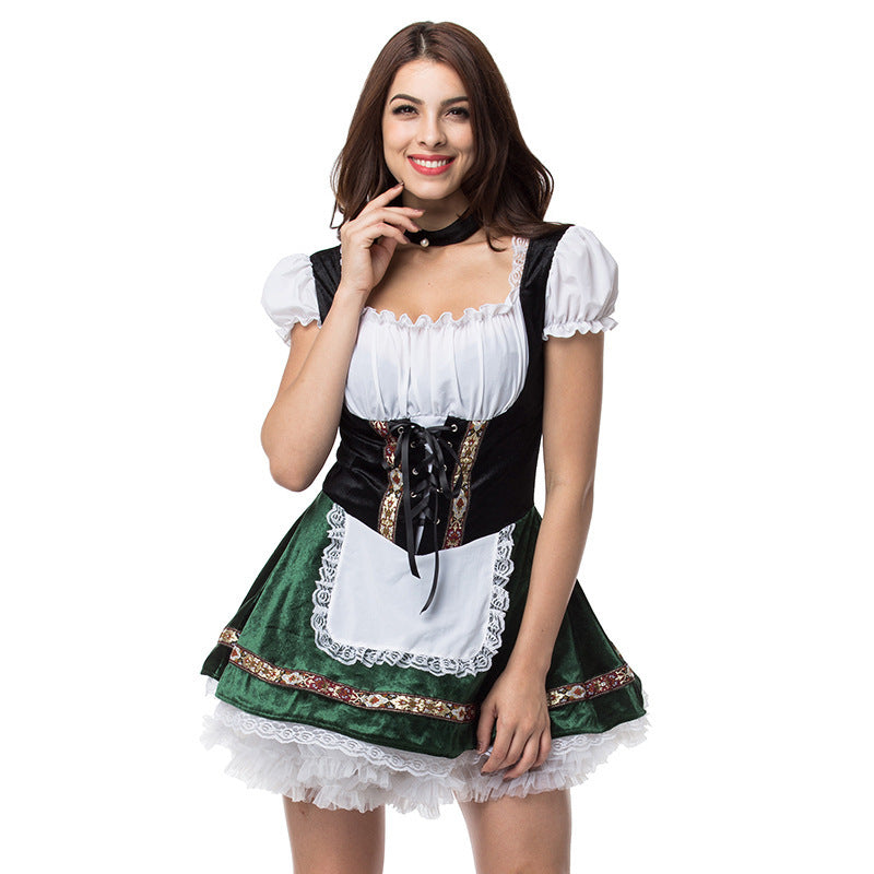 Vestido de mujer  october fest de Halloween talla grande