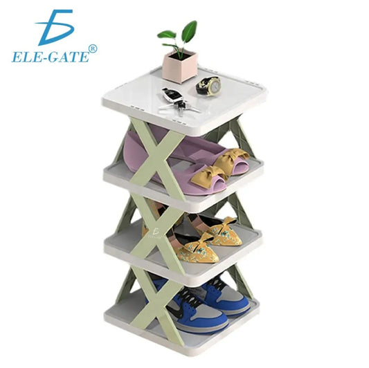 Organizador Plegable de Zapatos 4 Niveles – Ideal para Espacios Pequeños