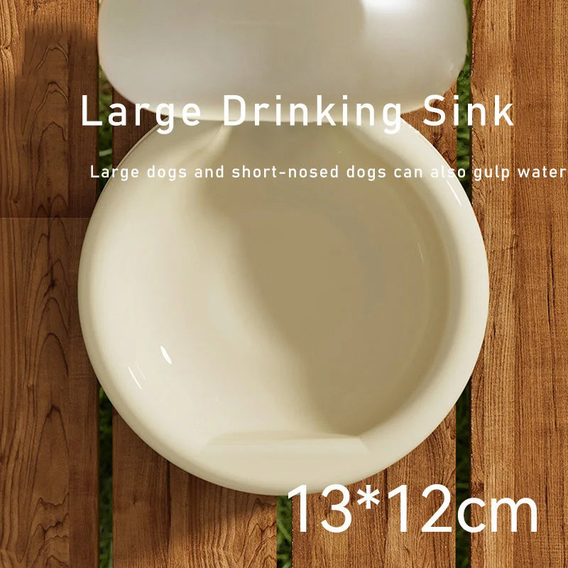 Botella de Agua para Mascotas 500ml – Con Bebedero Integrado y Diseño Plegable