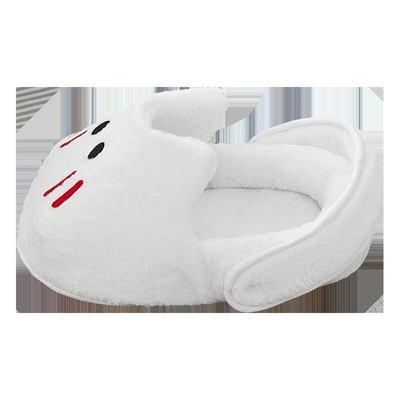 Cama para Mascotas 4 Estaciones | Diseño Pantufla Súper Suave