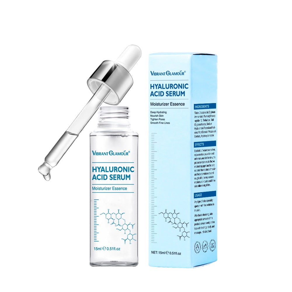 Suero de ácido hialurónico para el rostro, hidratación y mejora de dla piel del rostro, Kit de belleza