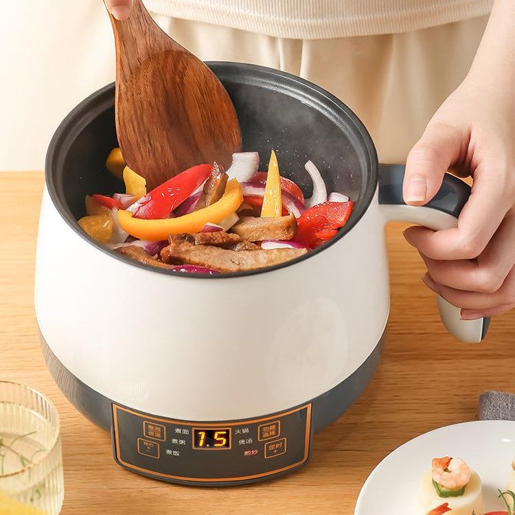 Cocina Eléctrica Multifunción para Estudiantes – 300W/600W con Mantener Caliente